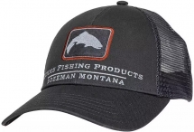 Кепка Simms Trout Icon Trucker  Carbon