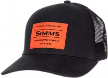 Кепка Simms Original Patch Trucker Black