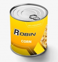 Кукуруза Robin Натурал 900ml ж/б