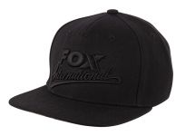 Бейсболка Fox International Black Snapback Cap