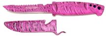 Нож Evolution 4" Bait Knife Utility Knife Pink Water Spots