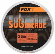 Шнур Fox Submarge Bright Orange Sink Braid 300m