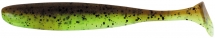 Силікон Keitech Easy Shiner 4" #401 Green Pumpkin/Chartreuse 1шт