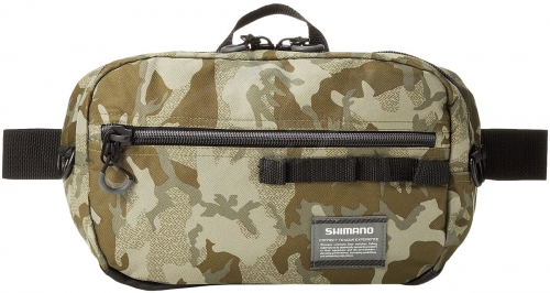 Поясная сумка Shimano Rungun Waist Bag S Сamo