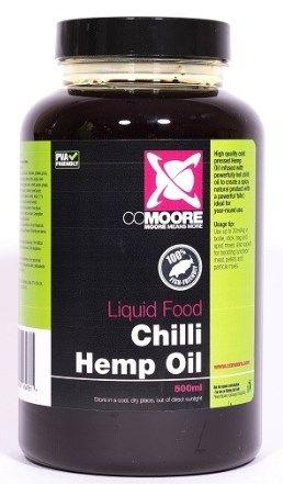 Ликвид CC Moore Chilli Hemp Oil 500ml - недорого | CarpZander