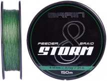 Шнур Brain Storm 8X (green) 150m