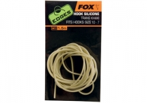 Резина на крючок Fox Edges Hook Silicone Sz 10+7 Trans Khaki x 1.5m