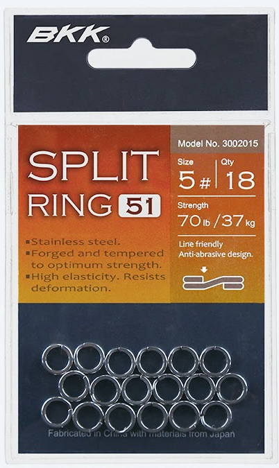 Заводні кільця BKK Split Ring-51