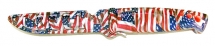 Нож Gambler Evolution 4" Bait Knife American Flag