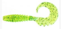 Силикон FishUp Fancy Grub 1" (12шт) #026 Flo Chartreuse Green