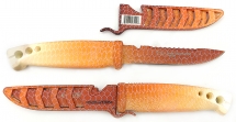 Нож Evolution 4" Bait Knife Red Fish