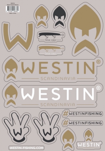 Наклейки Westin Stickers A4 - недорого | CarpZander