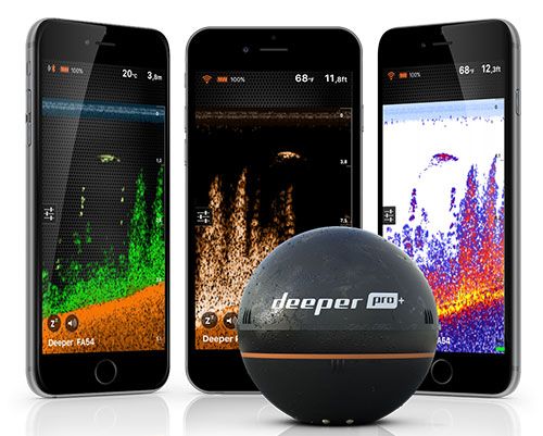 Cмарт-эхолот Deeper PRO+ WiFi+GPS (ITGAM0304) - купить | CarpZander