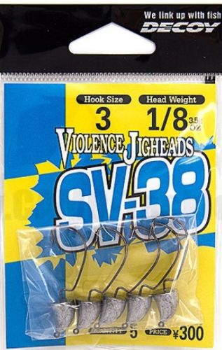 Крючок Decoy Violence Jighead SV-38 - недорого | CarpZander