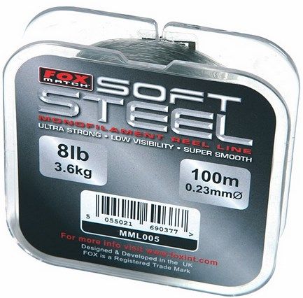 Волосінь Fox Soft Steel Match 150m - недорого | CarpZander