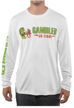 Футболка Gambler Long Sleeve Performance T White