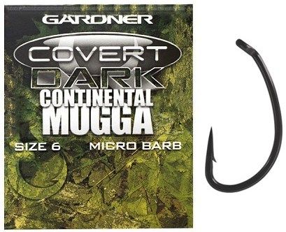 Купить Крючок Gardner Cover Continental Mugga Barbed ― Carp Zander