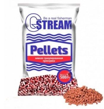 Купить Зимний пеллетс G.Stream Pellets 500g+100g в подарок ― Carp Zander