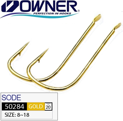 Гачки Owner 50284 Sode Gold - недорого | CarpZander