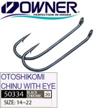 Крючки Owner 50334 Otoshikomi Chinu With Eye