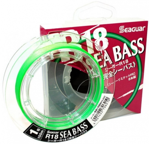 Купить Шнур Seaguar R18 Seabass PE х8 150m ― Carp Zander