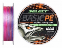 Шнур Select Basic PE 150m Multicolor 0.12mm 12lb/5.6kg