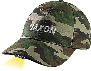 Купить Бейсболка Jaxon UJ-CZX01F с фонариком камуфляж ― Carp Zander