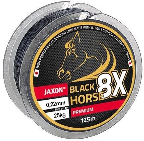 Купить Шнур Jaxon Black Horse 8X Premium 125m ― Carp Zander