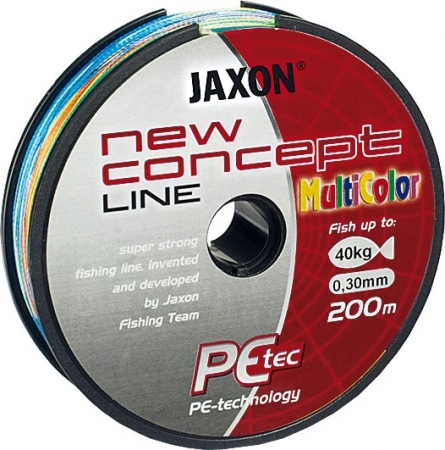 Шнур Jaxon New Concept Line Multicolor 200m - недорого | CarpZander
