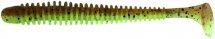 Силікон Keitech Swing Impact 3.5" #401 Green Pumpkin/Chartreuse 1шт