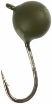 Мормышка вольфрамовая Viking Fishing Round 0.3g 3mm Olive (1шт)