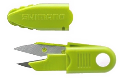 Купить SHIMANO LINE CUTTER SCISSORS CT-011L PIN ON SHEATH GREEN ― Carp Zander