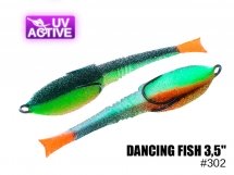 Поролоновая приманка ПрофМонтаж Dancing Fish 3.5" #302