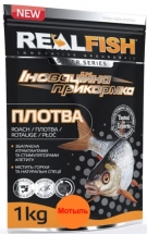 Прикормка Real Fish Плотва "Мотыль" 1kg