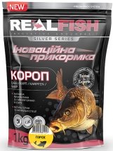 Прикормка  REAL FISH Карп "Горох" 1kg