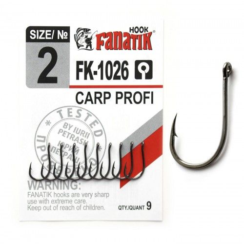 Крючок Fanatik FK-1026 Carp Profi - недорого | CarpZander