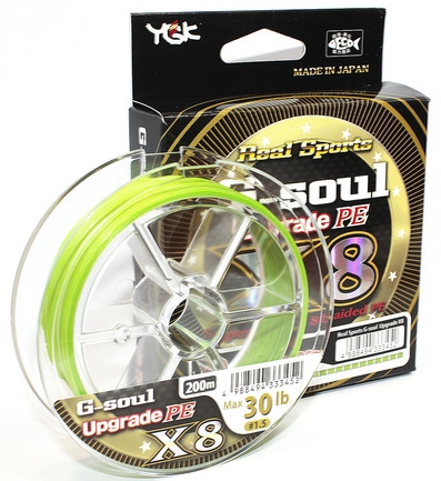 Шнур YGK Real Sports G-Soul x8 Upgrade - недорого | CarpZander