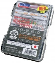 Коробка Meiho Reversible D-86 140x104x32mm clear