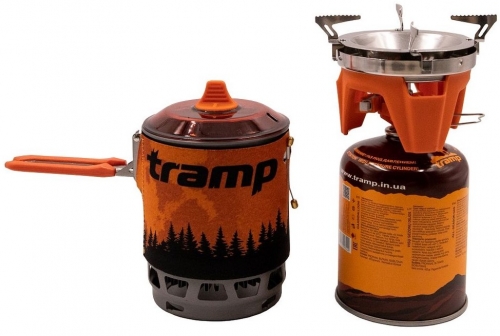 Купить Система для приготовления пищи Tramp TRG-115 orange 1L ― Carp Zander