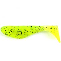 Силікон FishUp Wizzy 1.5" (10шт) #055 Chartreuse Black