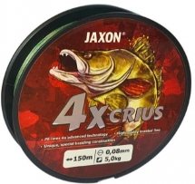 Шнур Jaxon Crius x4 150m темно зеленый