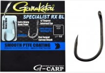 Крючок Gamakatsu G-CARP SPECIALIST RX BL (БЕЗ БОРОДКИ)
