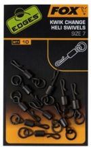 Вертлюги Fox Edges Kwik change heli swivels size 7 x 10