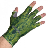 Перчатки Kosadaka ICE SILK SUNBLOCK защита UV хаки "KHAKI SNAKE"
