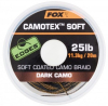 Поводковый материал Fox Camotex Soft Dark Camo 20m