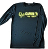 Лонгслив Gambler Black Performance Long Sleeve Chartreuse Logo