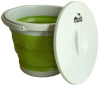 Ведро складное с крышкой Tramp силиконовое 5L