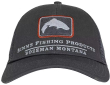 Кепка Simms Trout Icon Trucker Carbon