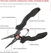 Плоскогубцы Tunala fishing pliers 16.5cm