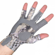 Перчатки Kosadaka ICE SILK SUNBLOCK защита UV серые "SNAKE SKIN" L/XL